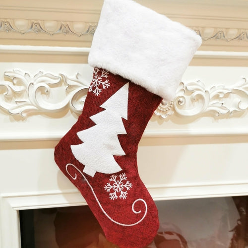 Christmas Socks Gift Bag - jenshomeandgardendecor