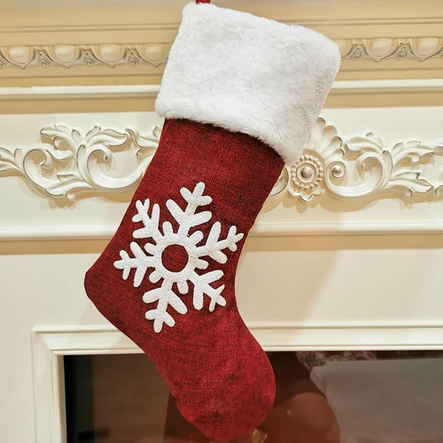 Christmas Socks Gift Bag - jenshomeandgardendecor