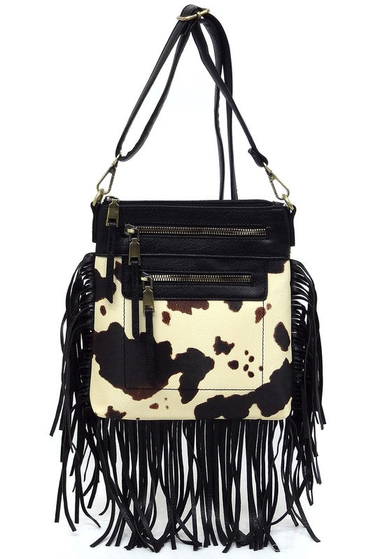 Western Fringe Crossbody Bag - jenshomeandgardendecor