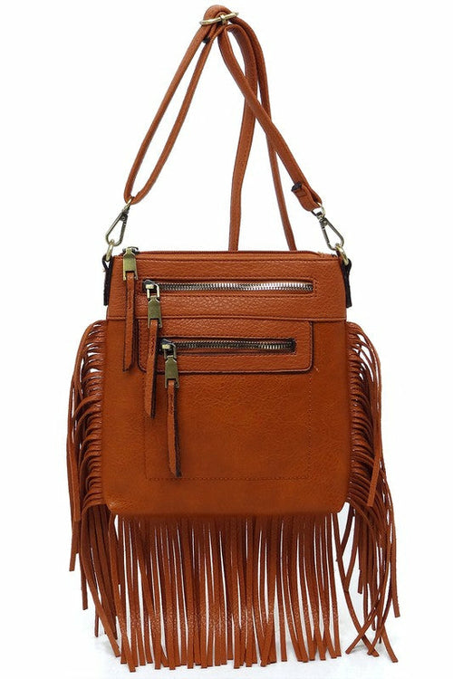 Western Fringe Crossbody Bag - jenshomeandgardendecor