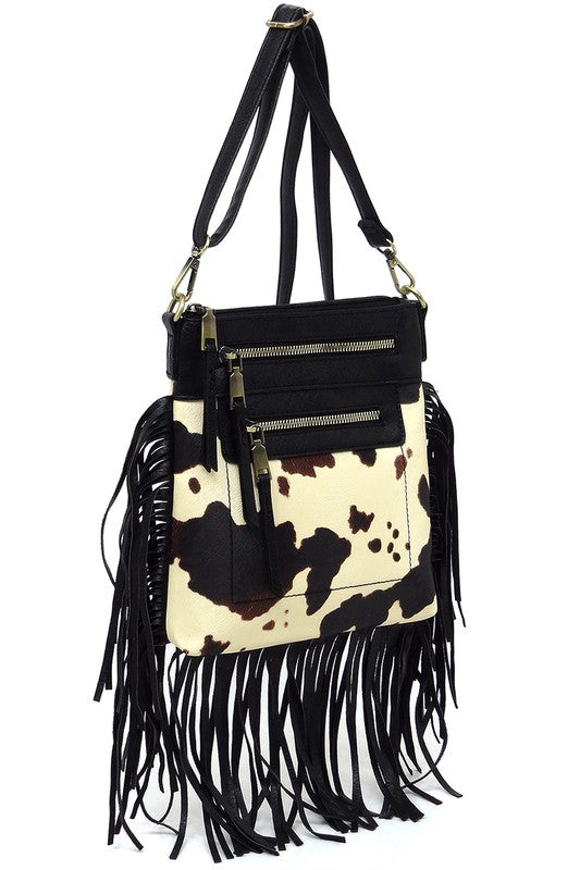 Western Fringe Crossbody Bag - jenshomeandgardendecor