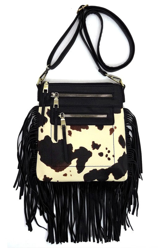 Western Fringe Crossbody Bag - jenshomeandgardendecor