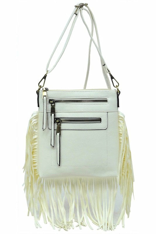 Western Fringe Crossbody Bag - jenshomeandgardendecor