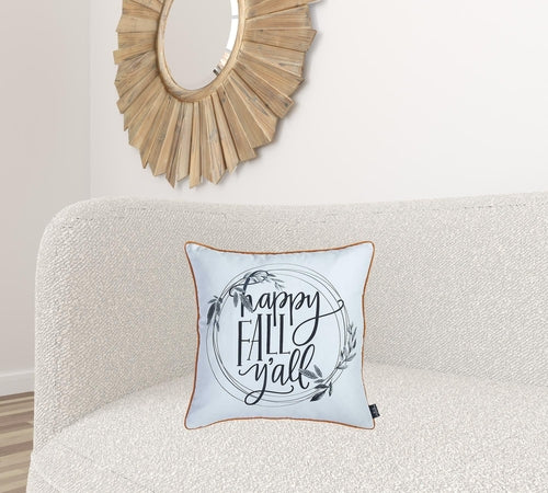 Thanksgiving Quote Printed Decorative Throw Pillow - jenshomeandgardendecor