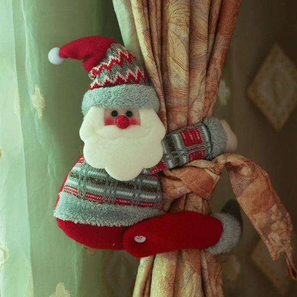 Christmas Curtain Holder - jenshomeandgardendecor