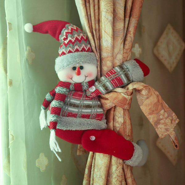 Christmas Curtain Holder - jenshomeandgardendecor