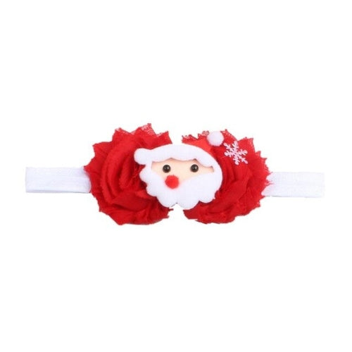 Baby Kids Elastic Floral Christmas Stretch - jenshomeandgardendecor