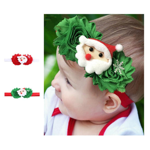 Baby Kids Elastic Floral Christmas Stretch - jenshomeandgardendecor