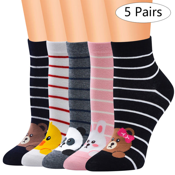 Christmas Holiday Casual Cartoon Cotton Socks - jenshomeandgardendecor