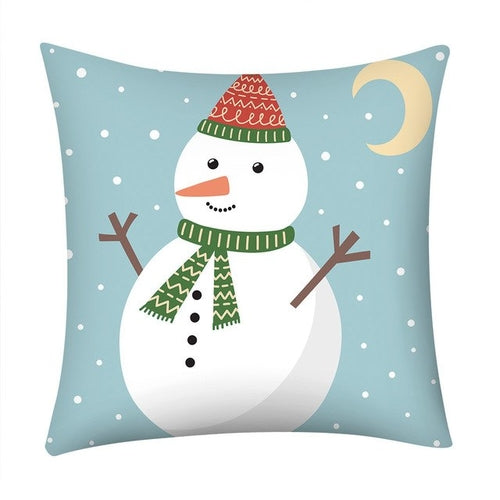 Christmas Print Pillow Case - jenshomeandgardendecor