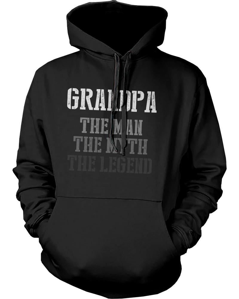 The Man Myth Legend Hoodies for Grandpa Christmas - jenshomeandgardendecor