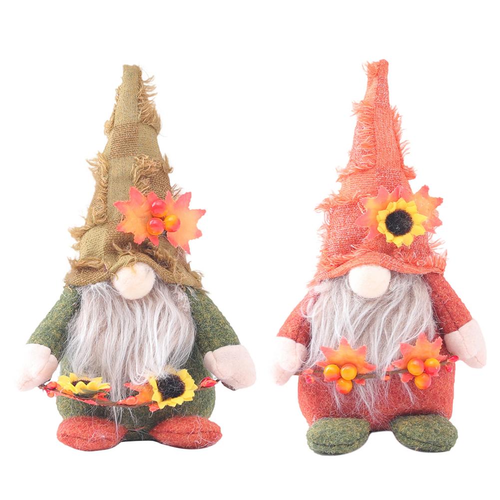 Fall Gnome Autumn Gnome Pumpkin Sunflower Dwarf Thanksgiving Day Gift - jenshomeandgardendecor