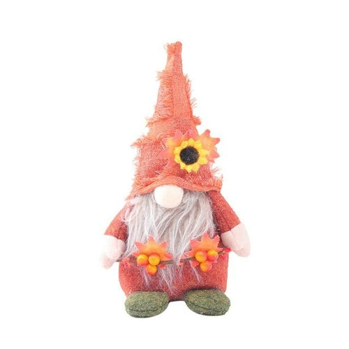 Fall Gnome Autumn Gnome Pumpkin Sunflower Dwarf Thanksgiving Day Gift - jenshomeandgardendecor