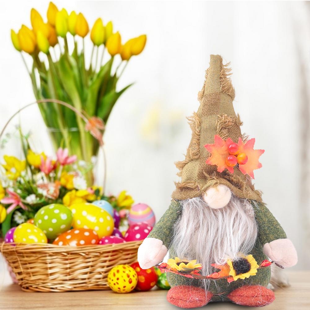 Fall Gnome Autumn Gnome Pumpkin Sunflower Dwarf Thanksgiving Day Gift - jenshomeandgardendecor