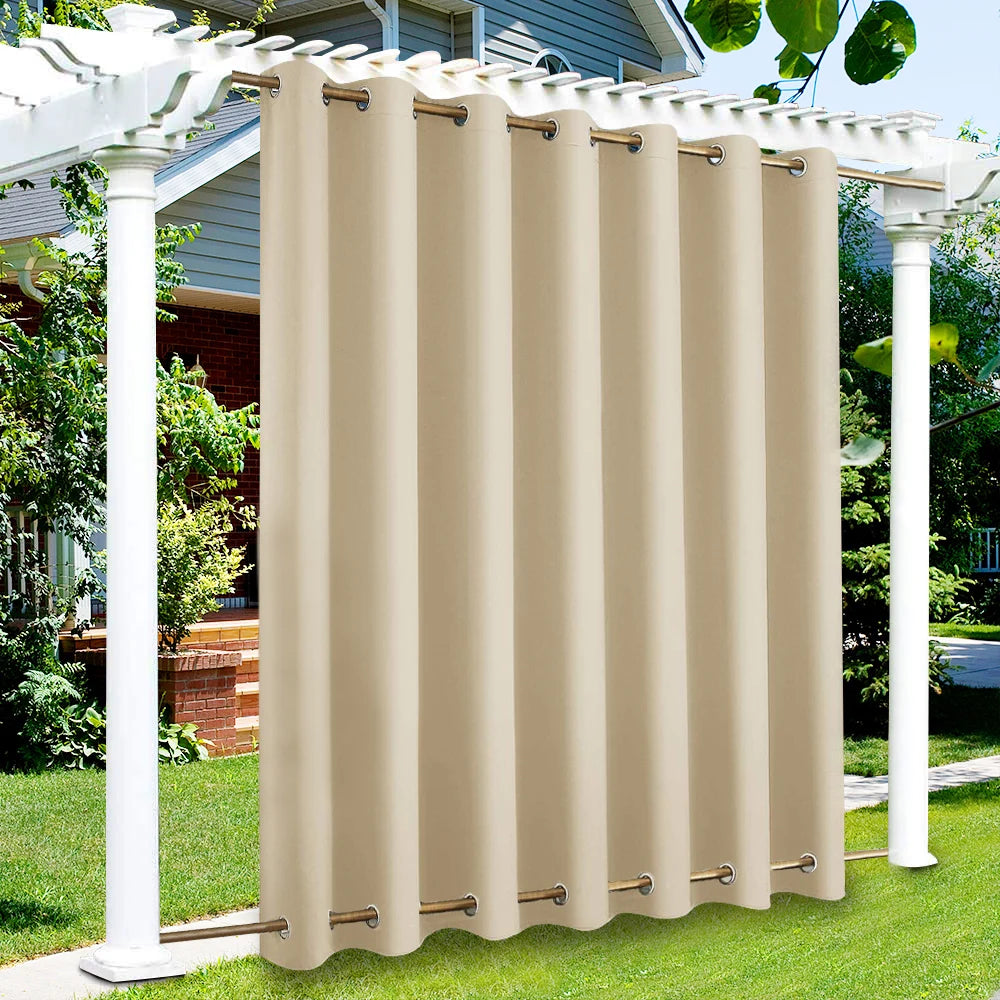 Windproof Outdoor Curtains - jenshomeandgardendecor