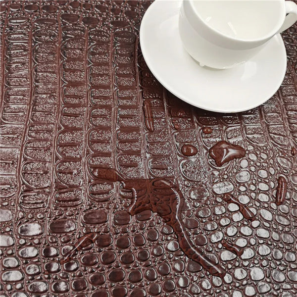 4/6/8/10Pcs Crocodile Kitchen Table Mat - jenshomeandgardendecor