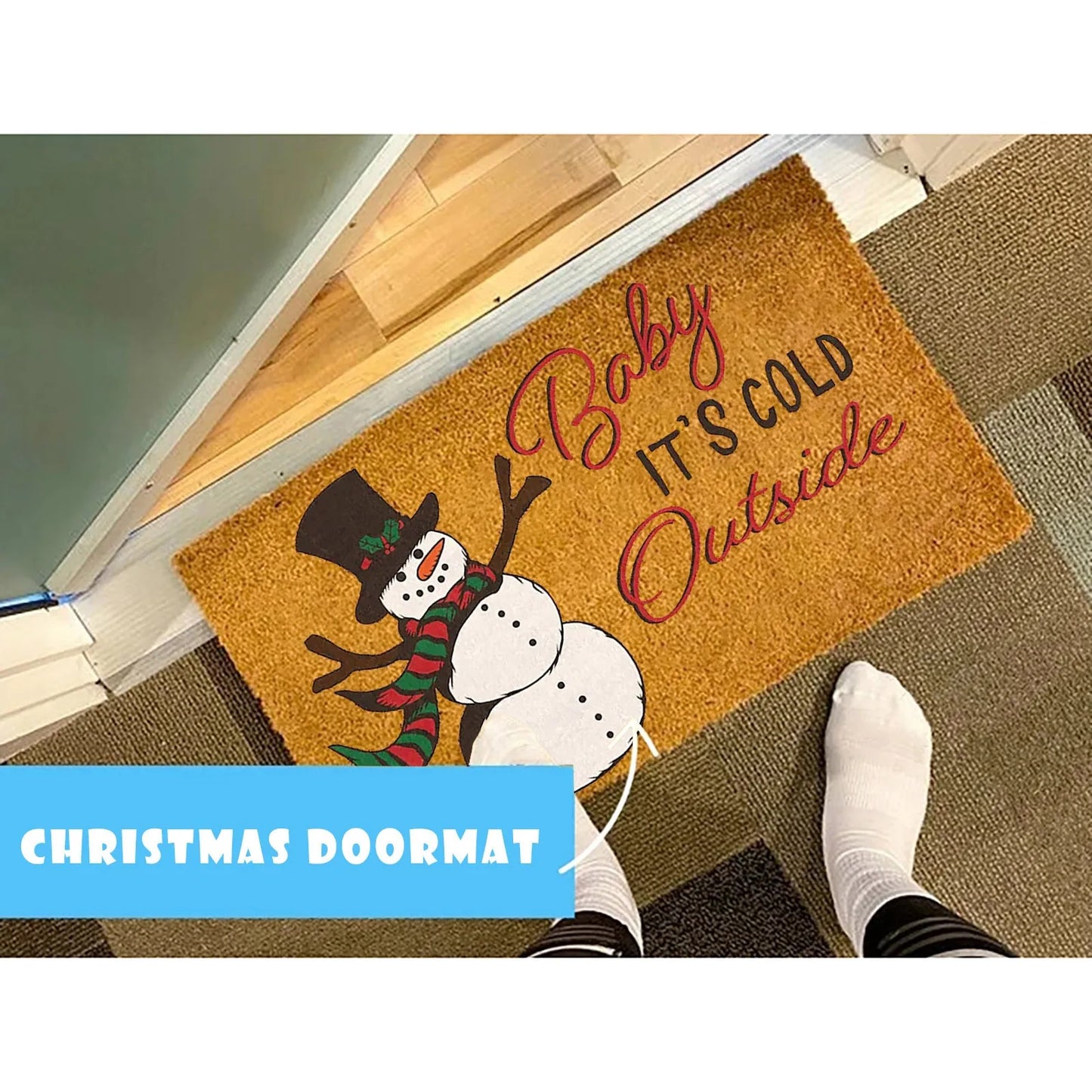 Christmas Outdoor Doormat