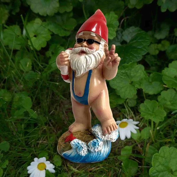 Summer Gnome In Swimsuit - jenshomeandgardendecor