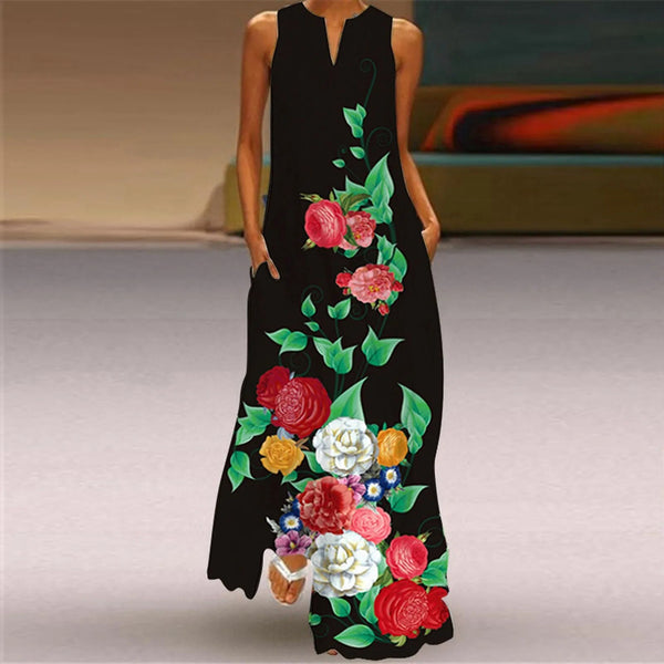 Women's Maxi Dress Summer - jenshomeandgardendecor