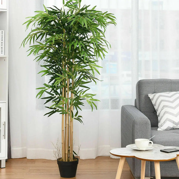 5 Ft Artificial Bamboo Silk Tree - jenshomeandgardendecor