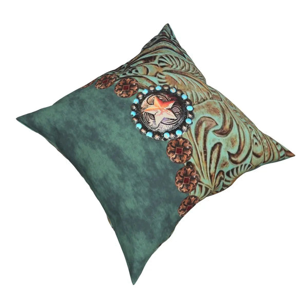 Western Country Square Pillowcase