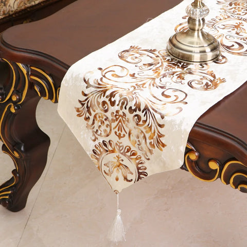 European Style Table Runner - jenshomeandgardendecor