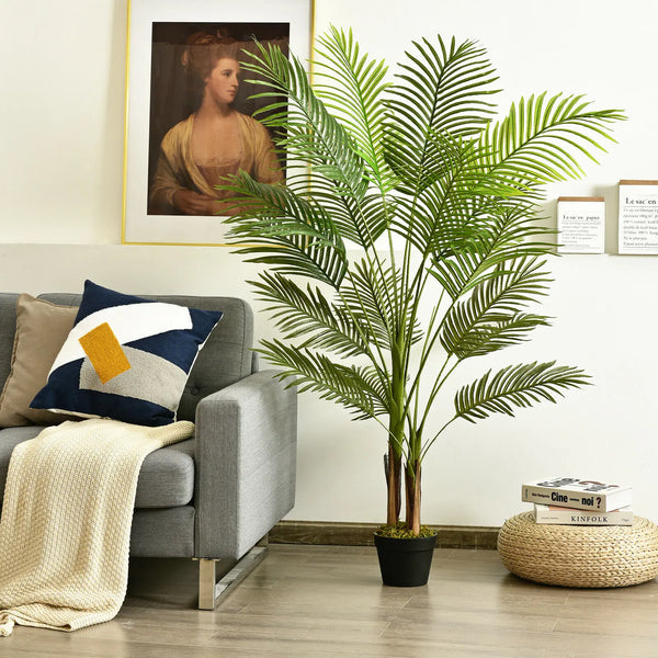 5Ft Artificial Phoenix Palm Tree Plant - jenshomeandgardendecor