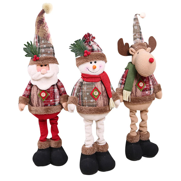 Christmas Santa Dolls - jenshomeandgardendecor