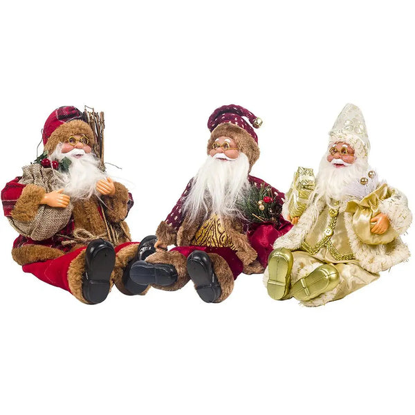 Christmas Santa Dolls - jenshomeandgardendecor