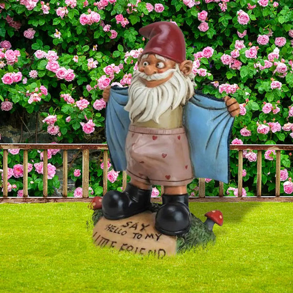 Creative Gnome Garden Statues - jenshomeandgardendecor