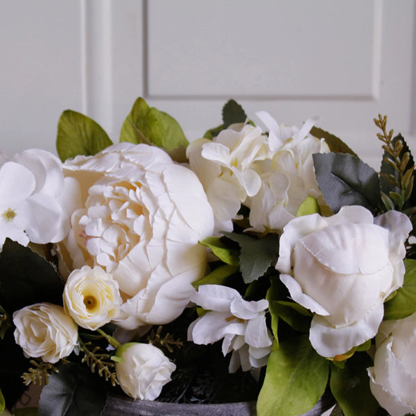 Beautiful Peony Wreath