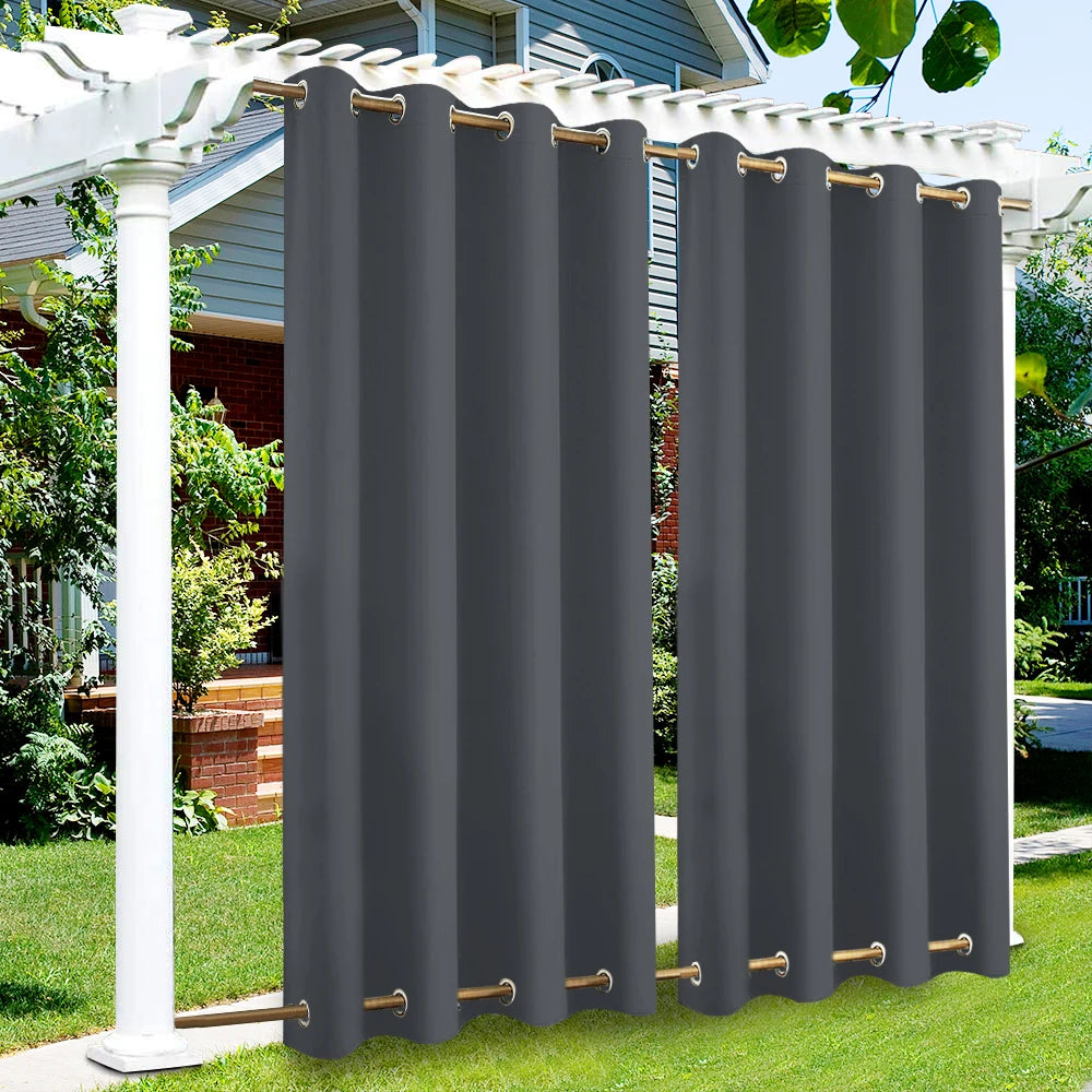 Windproof Outdoor Curtains - jenshomeandgardendecor