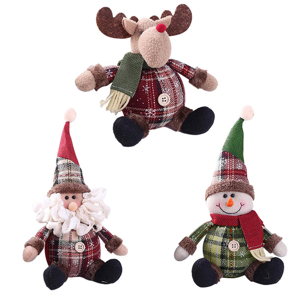 Christmas Santa Dolls - jenshomeandgardendecor