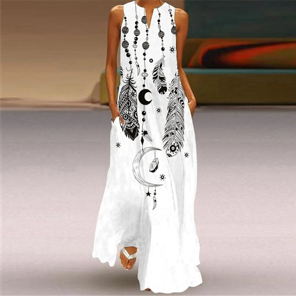 Women's Maxi Dress Summer - jenshomeandgardendecor