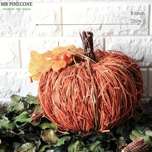 Natural Rattan Pumpkin