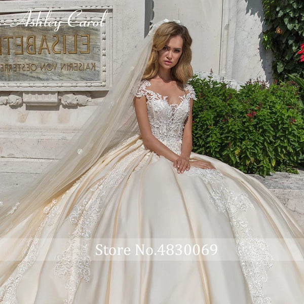 Ashley Carol  Elegant Wedding Dress