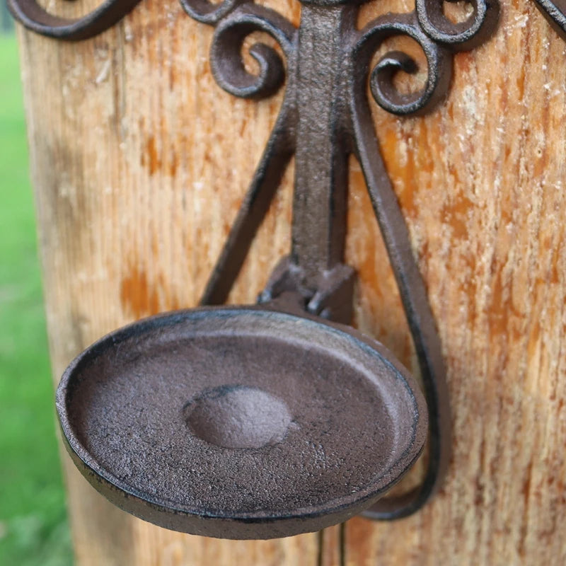 Cast Iron Wall Mounted Sconce