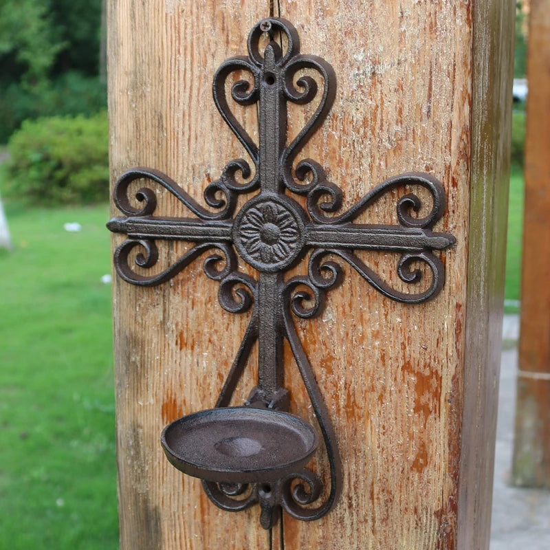 Cast Iron Wall Mounted Sconce