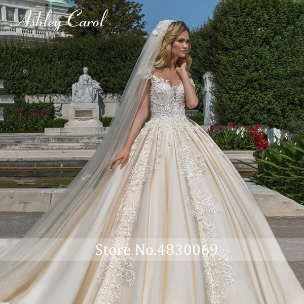 Ashley Carol  Elegant Wedding Dress