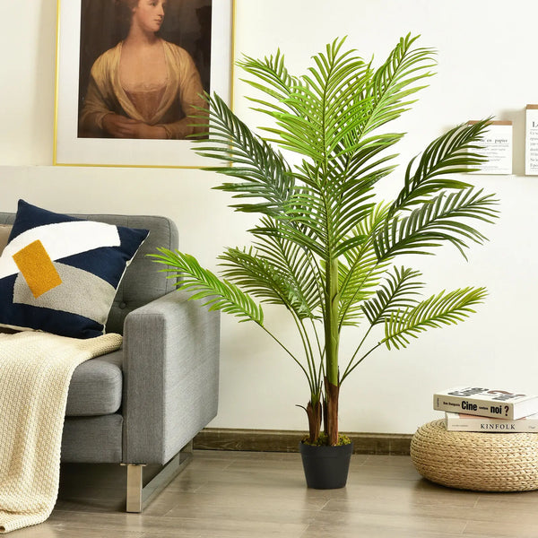 4.3Ft Artificial Phoenix Palm Tree - jenshomeandgardendecor