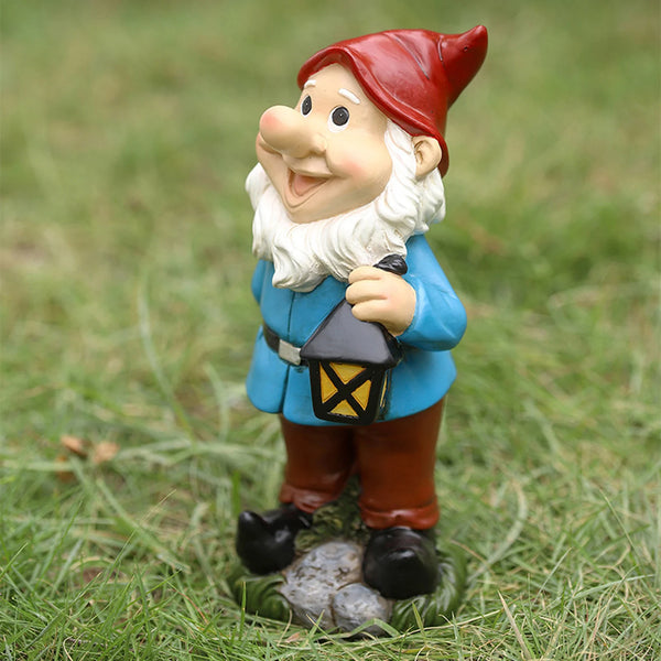 Funny Resin Garden Gnome  Naughty Dwarfs Figurines - jenshomeandgardendecor