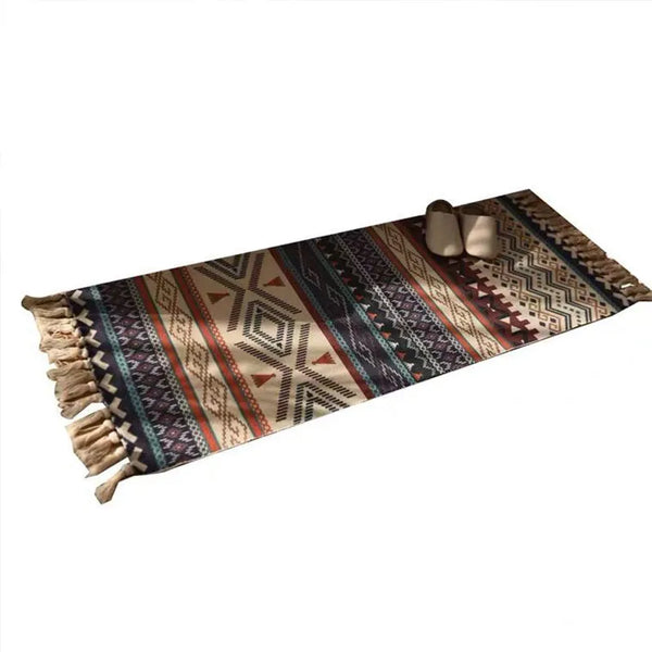 Bohemian Rug Floor Carpet - jenshomeandgardendecor