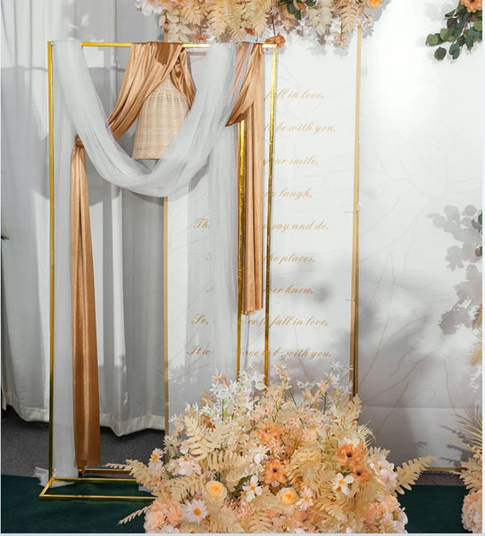 Wedding Arch Square Backdrop Balloon Stand