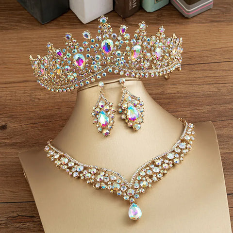 Gorgeous Crystal Bridal Jewelry Sets