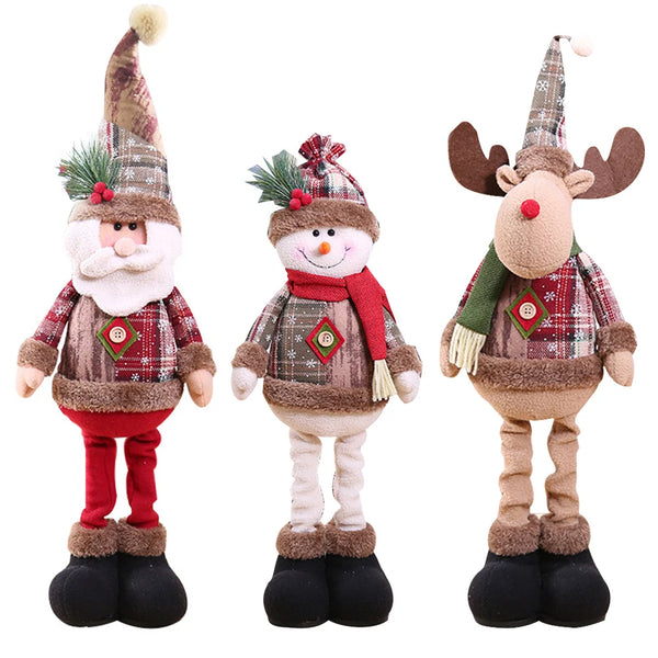 Christmas Santa Dolls - jenshomeandgardendecor