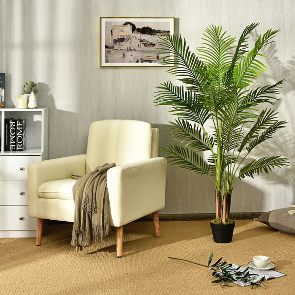 5Ft Artificial Phoenix Palm Tree Plant - jenshomeandgardendecor