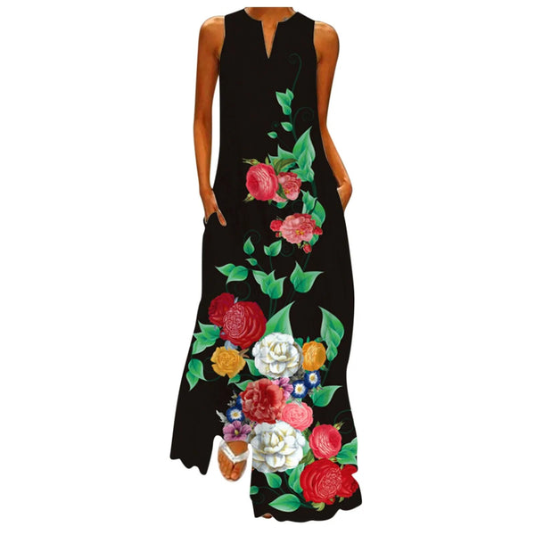 Women's Maxi Dress Summer - jenshomeandgardendecor