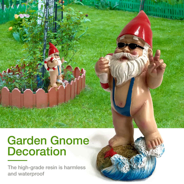 Summer Gnome In Swimsuit - jenshomeandgardendecor