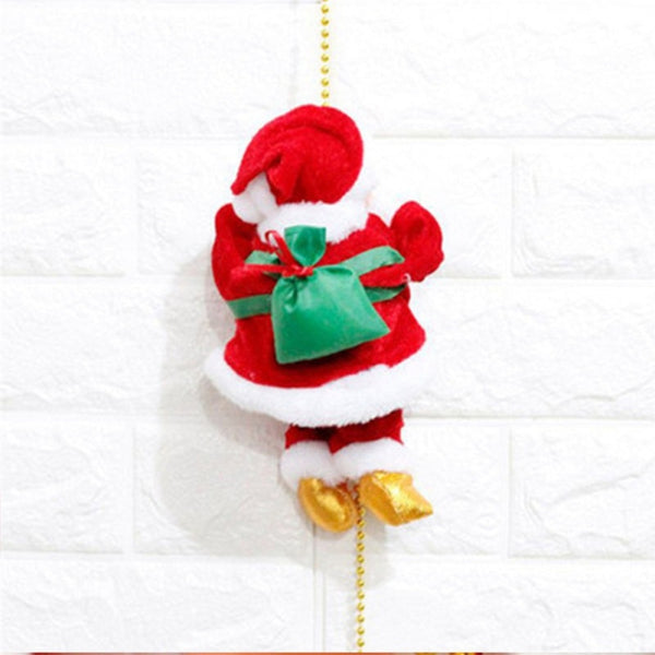 Musical Climbing Santa - jenshomeandgardendecor