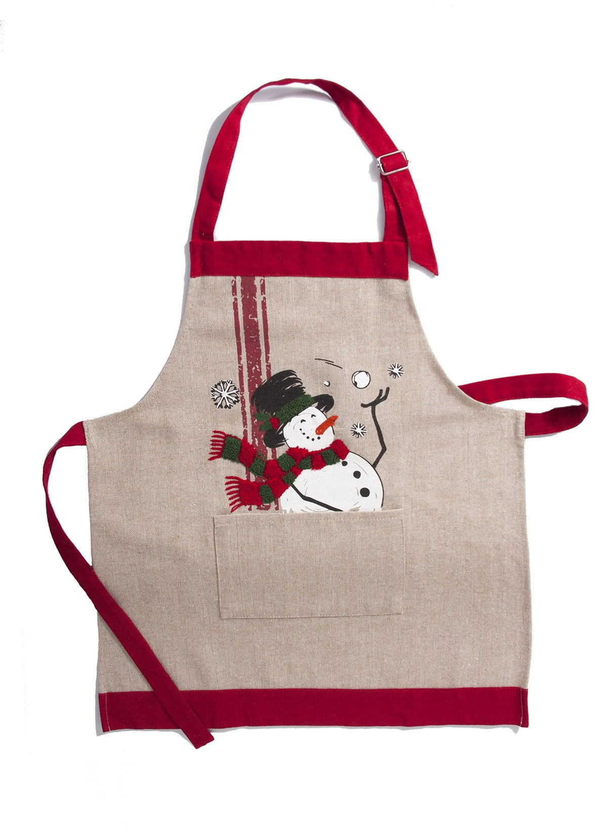 Frosty Christmas Apron - jenshomeandgardendecor